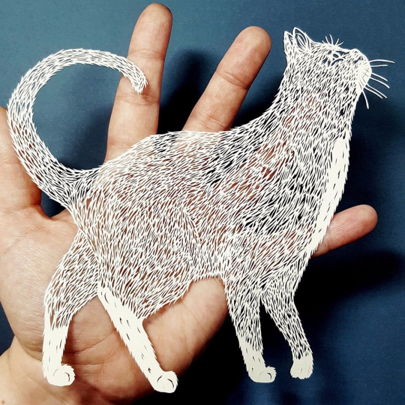 10 geniuses who cut amazing masterpieces out of paper