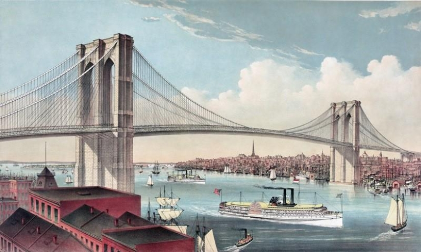 10 historias increíbles de la "vida" del Puente de Brooklyn