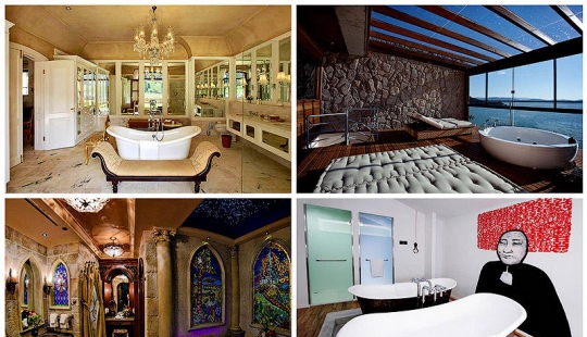 10 hotels with the most amazing baths