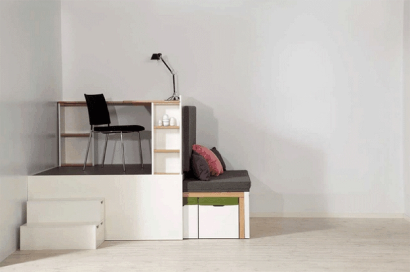 10 hypnotizing gifs with super functional furniture