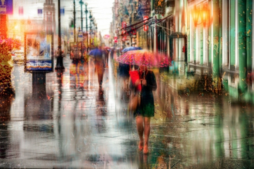 10 imágenes magnéticas de un fotógrafo enamorado de la lluvia