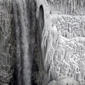 10 impresionantes fotos de las Cataratas del Niágara congeladas