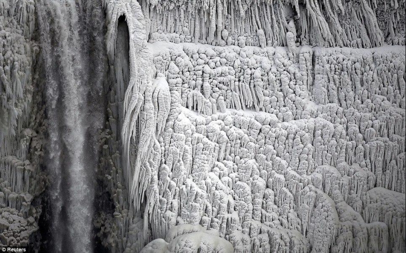 10 impresionantes fotos de las Cataratas del Niágara congeladas