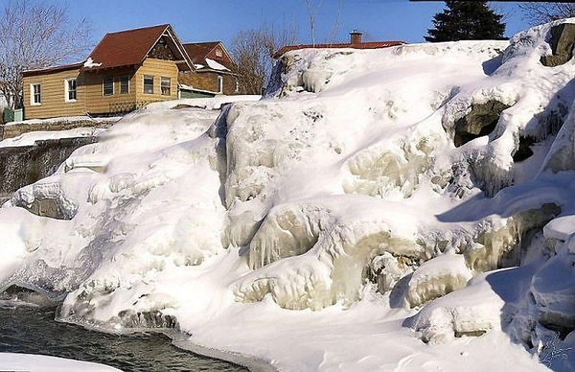 10 increíbles cascadas de hielo