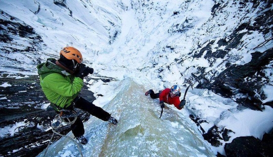 10 increíbles cascadas de hielo