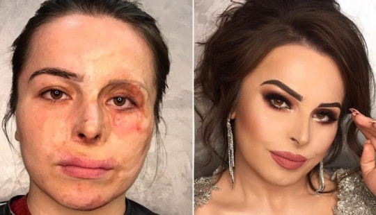 10 milagrosas transformaciones con maquillaje