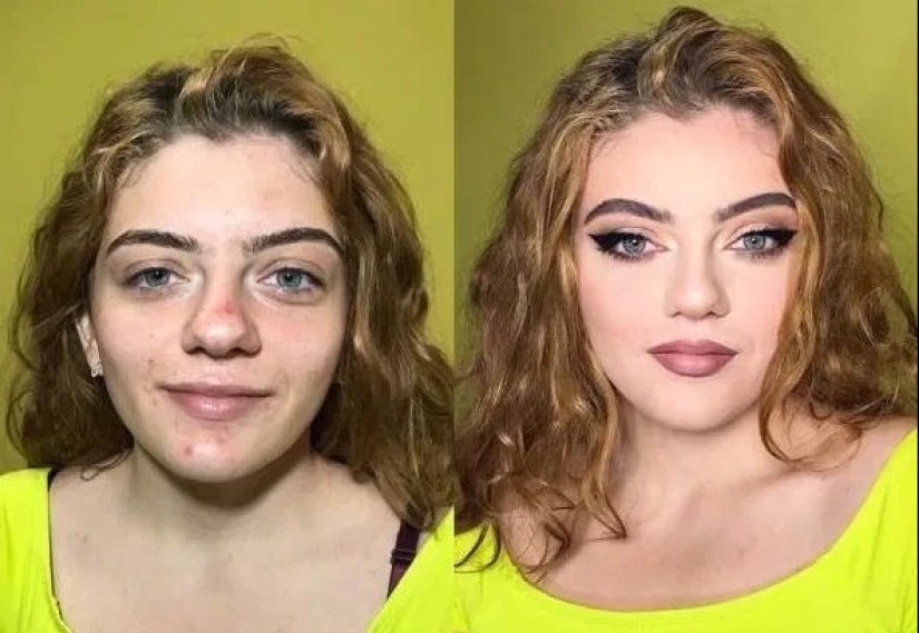 10 milagrosas transformaciones con maquillaje