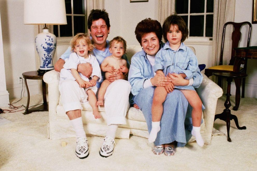 10 most striking moments from the family life of the great and terrible Ozzy Osbourne