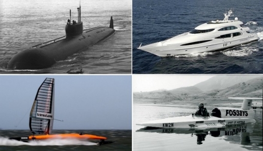 10 of the world&#39;s fastest watercraft that amaze the imagination