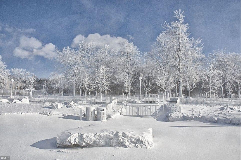 10 stunning photos of frozen Niagara Falls