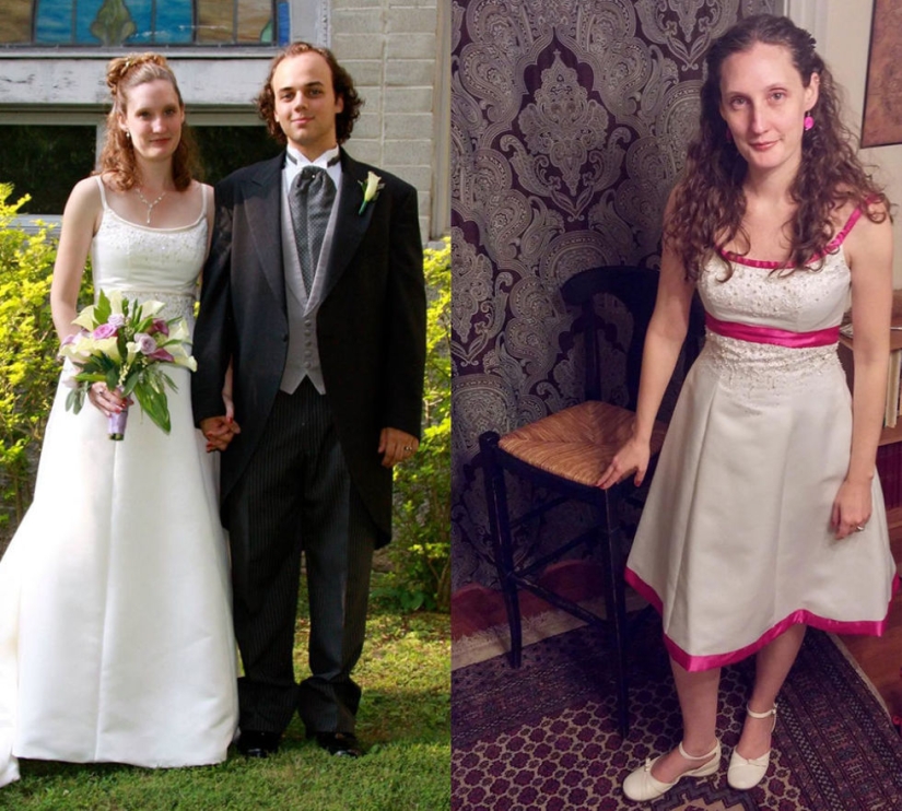 11 brides who gave a second life to their wedding dresses