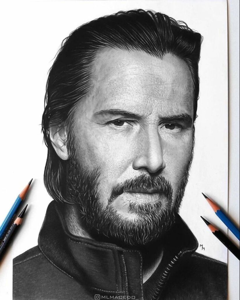 11 Incredibly Realistic Portraits Of Celebrities By Matheus Macedo