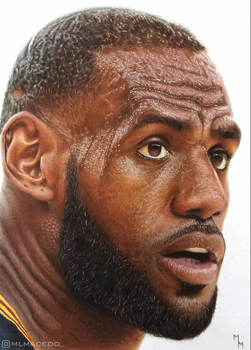 11 Incredibly Realistic Portraits Of Celebrities By Matheus Macedo