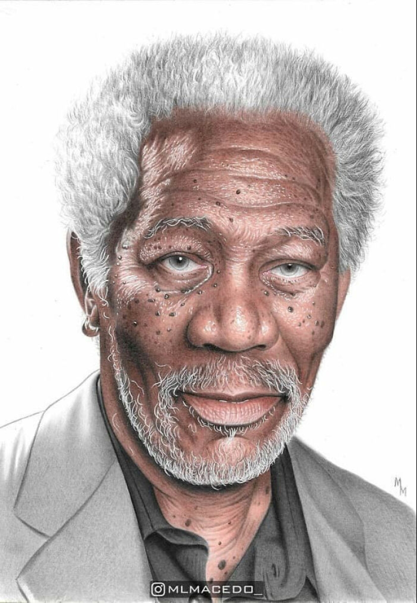 11 Incredibly Realistic Portraits Of Celebrities By Matheus Macedo