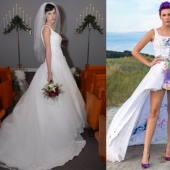 11 novias que dieron una segunda vida a sus vestidos de novia
