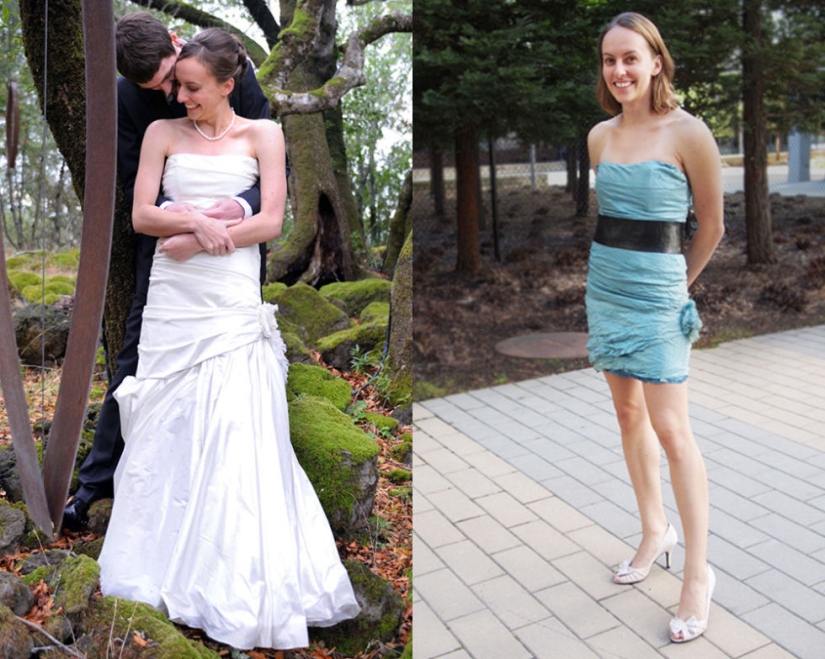 11 novias que dieron una segunda vida a sus vestidos de novia