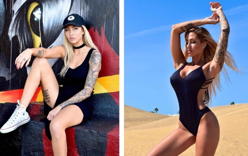 11 tattoo models, because of which you also want to “paint” the body