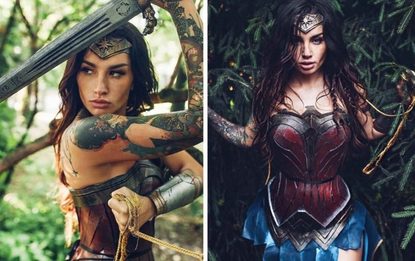 11 tattoo models, because of which you also want to “paint” the body