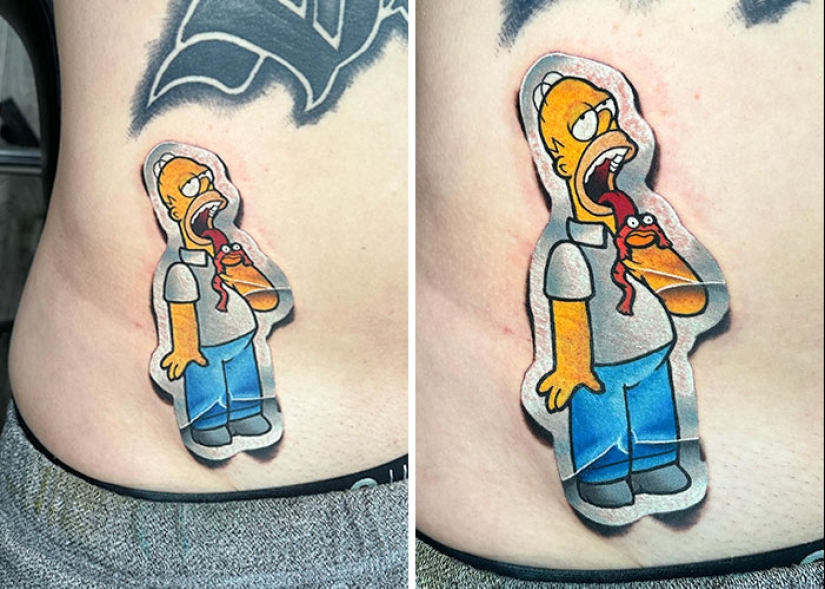 11 Times Tattoo Artists Took Their 3D Tattoos To A Whole Other Level