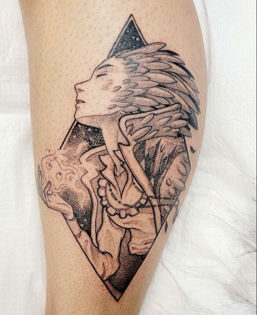 12 Anime Tattoos So Cool They Go Beyond Plus Ultra