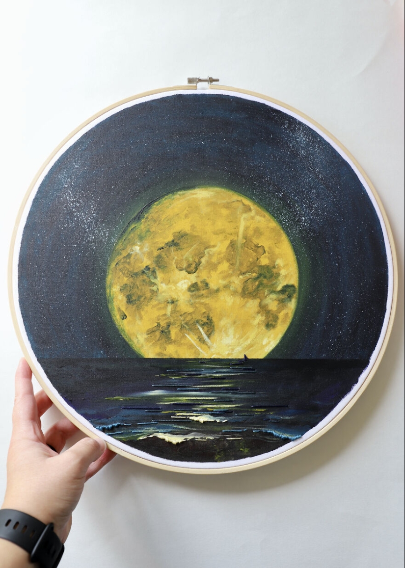 12 My Dream Of Becoming A Full-Time Artist Came True, And Here Are My Embroidery Artworks That I Created