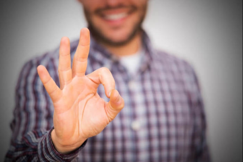 12 popular gestures, which is abroad, you can get in the face