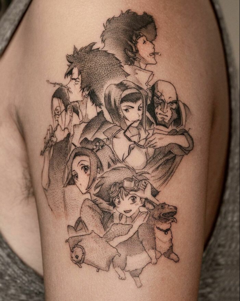 12 tatuajes de anime tan geniales que van más allá Plus Ultra