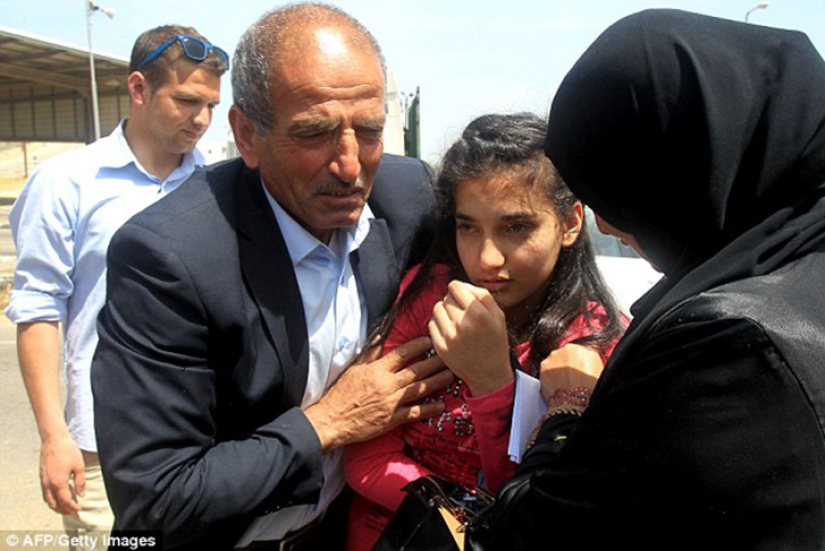 12-year-old Palestinian girl released from Israeli prison