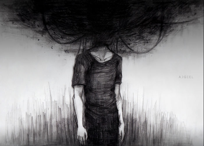 15 Artists Try To Show What Depression Looks Like