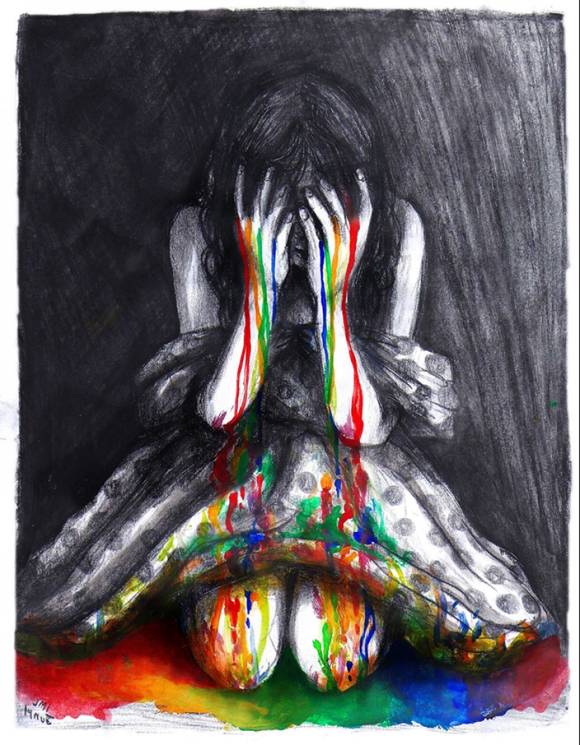 15 Artists Try To Show What Depression Looks Like