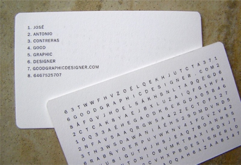 15 business cards that can glorify their owners all over the world