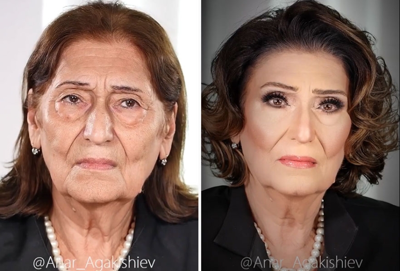 15 fotos de antes y después que muestran la magia del maquillaje realizado por esta artista de Azerbaiyán