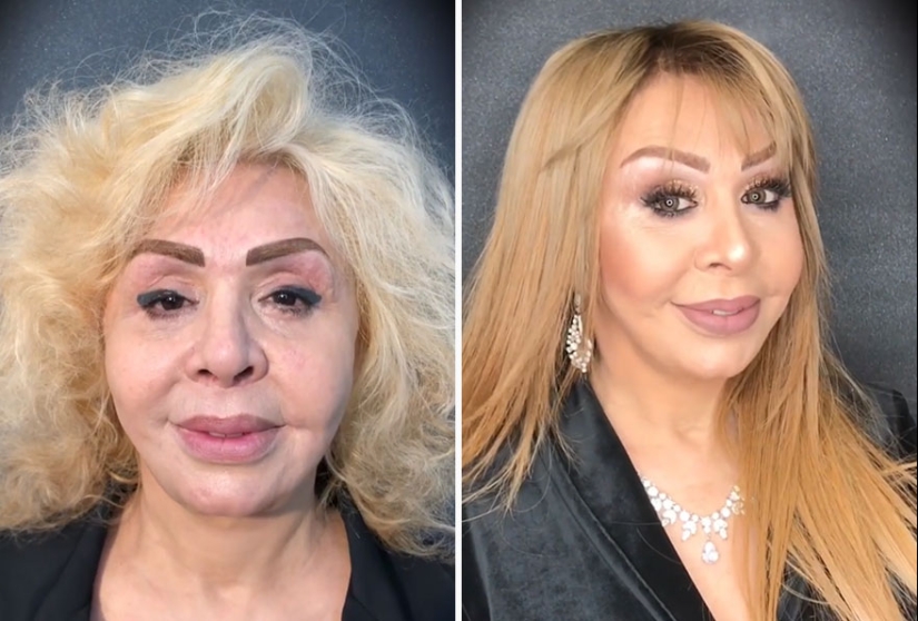 15 fotos de antes y después que muestran la magia del maquillaje realizado por esta artista de Azerbaiyán