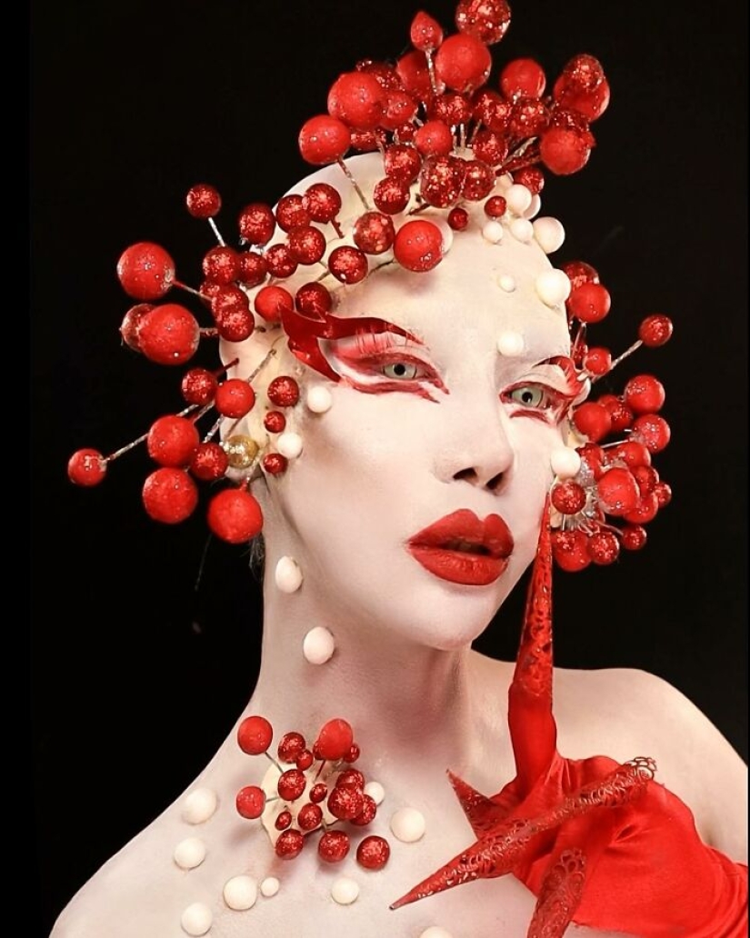 15 impresionantes transformaciones de maquillaje de Kristin Ker Anderson