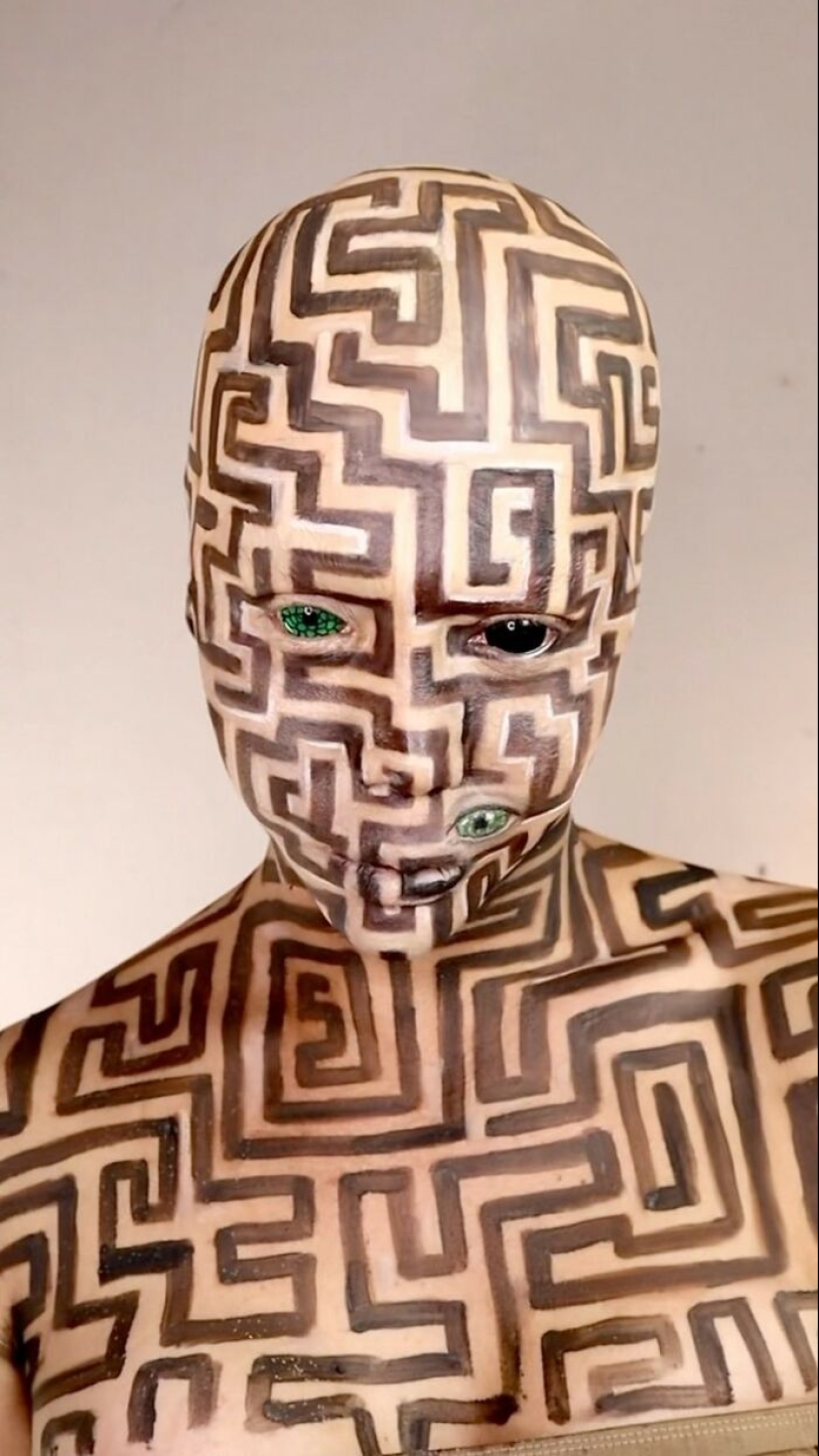 15 impresionantes transformaciones de maquillaje de Kristin Ker Anderson