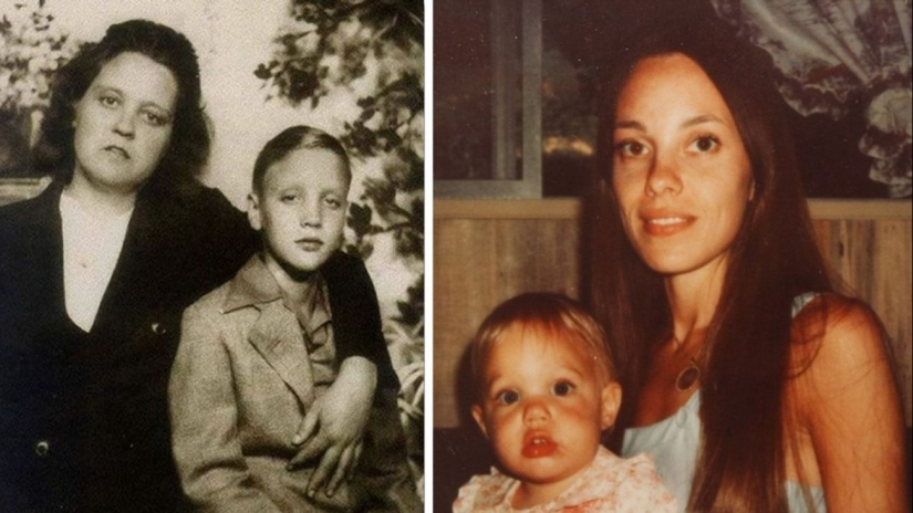 15 intrigante fotos de celebridades con sus madres