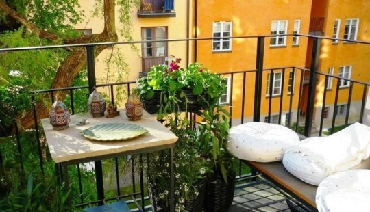 15 of the most beautiful small balcony