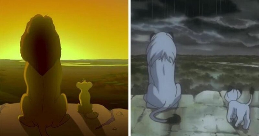 16 evidence that "the lion King" rip — off of Japanese anime