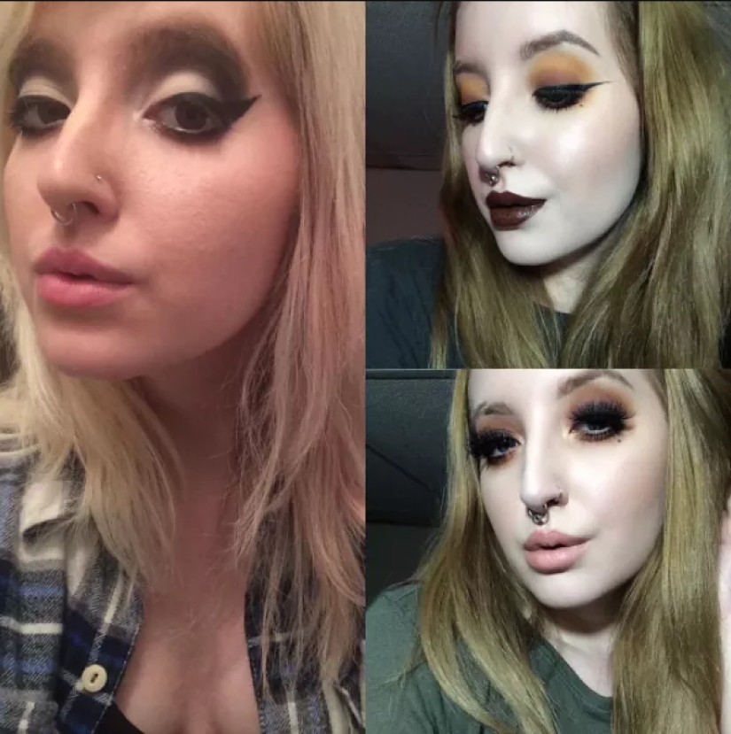 16 happy transformations of girls who finally learned how to make up