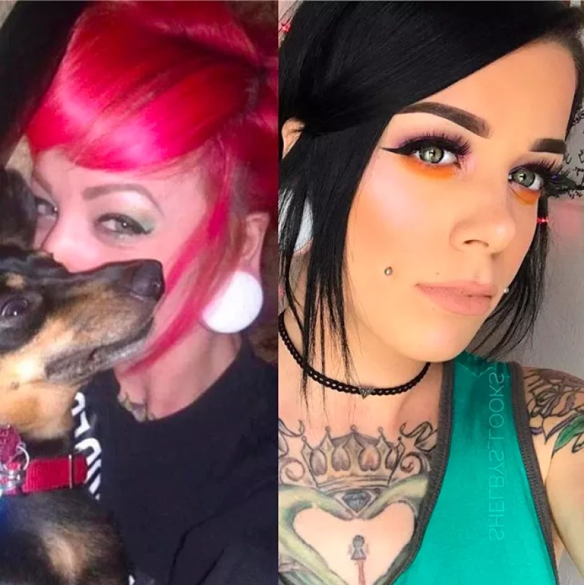 16 transformaciones felices de chicas que finalmente aprendieron a maquillarse