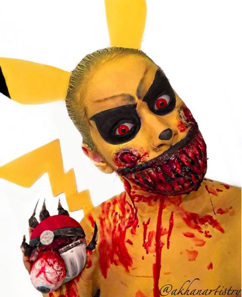 17 creepy photos that will make you say to Pikachu: "I don't want to!"