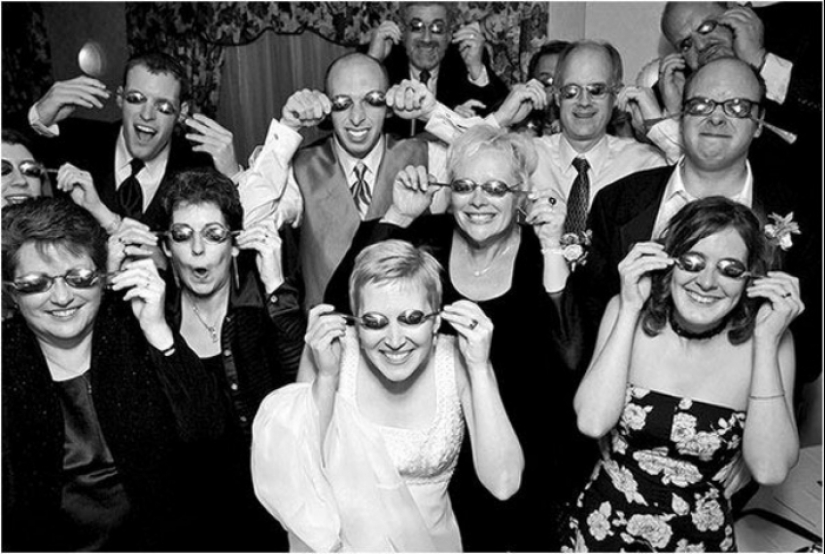 17 ejemplos cuando a un fotógrafo de bodas le va bien con sentido del humor