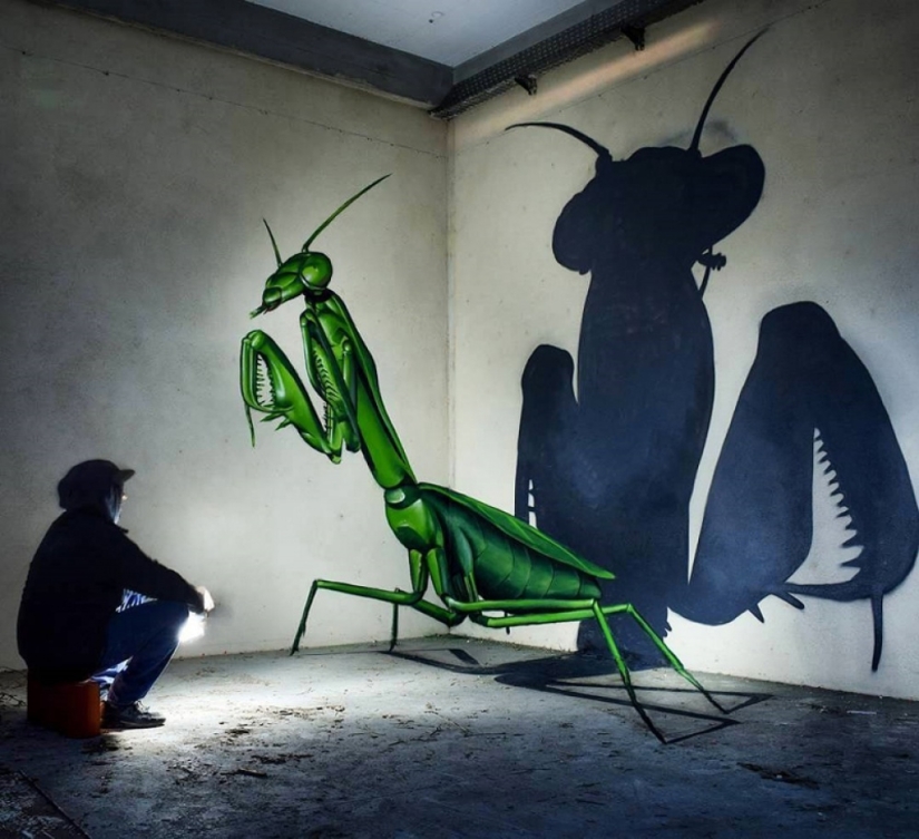18 cool street art works that open a portal to another world
