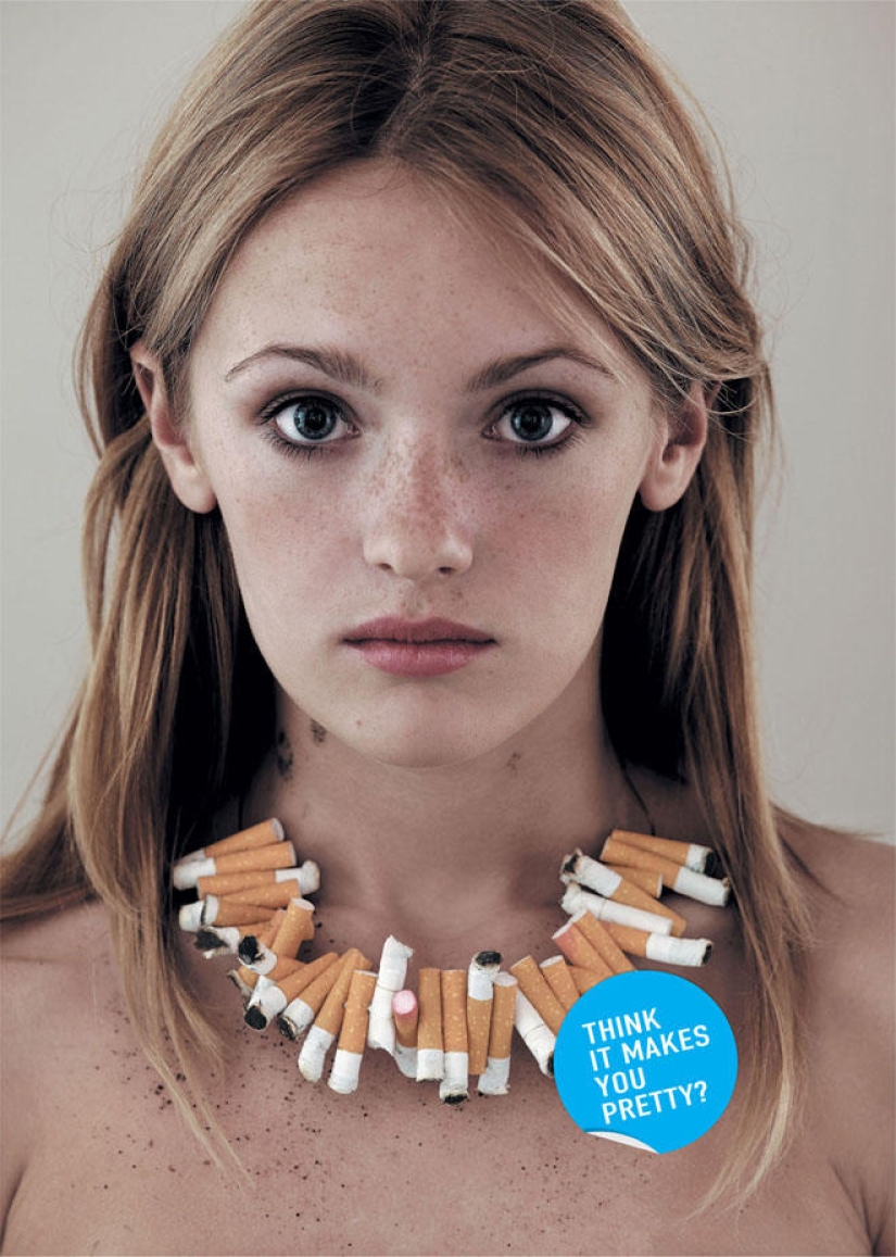 18 de las obras maestras de la anti-publicidad de productos de tabaco de todo el mundo