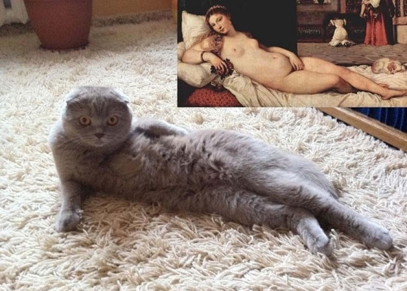 18 photos where life imitates art, and not the other way around