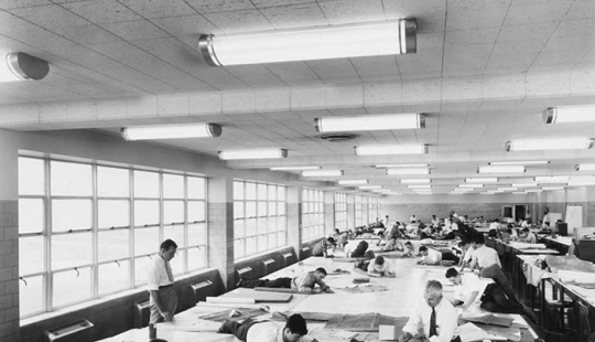 19 cool vintage photo of how worked before the advent of AutoCAD