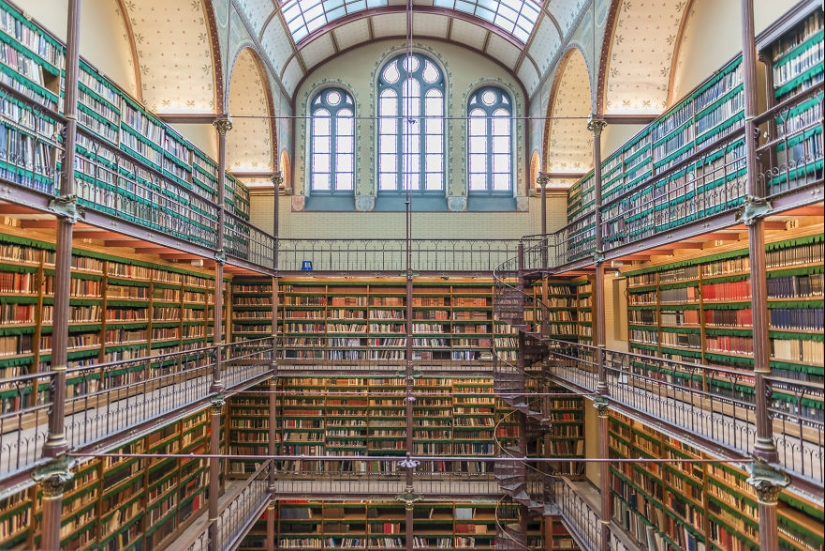 19 incredibly beautiful libraries, which I will love even those who are indifferent to reading