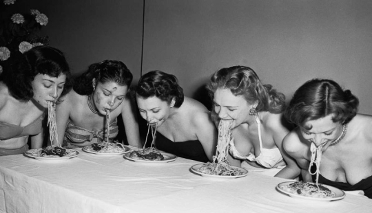 1915-1987: speed eating contests