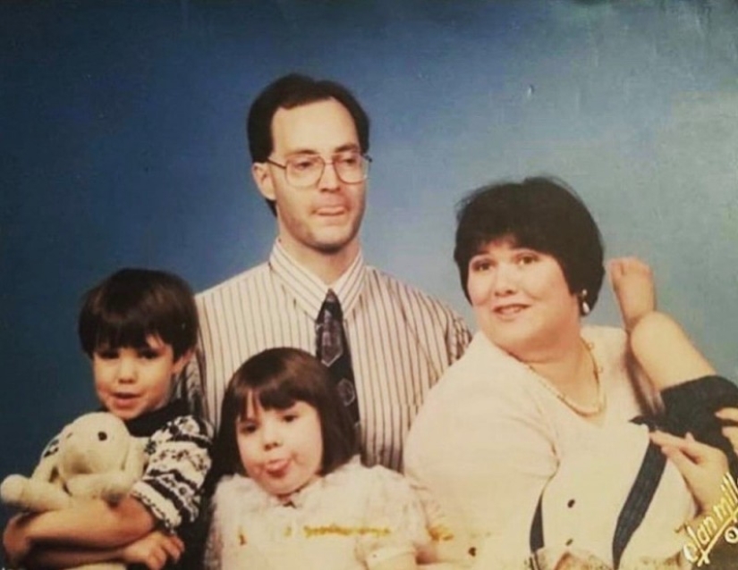 20 controversial family photos, from which I want to laugh, cry and to look at the same