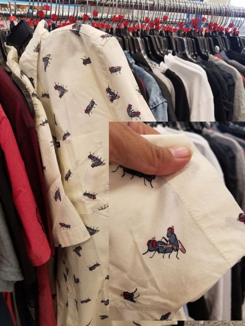 20 examples when people bought clothes, and the new thing caused an attack of burning shame